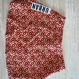 Urban Outfitters Patterned Mini Skirt